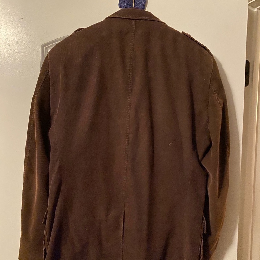 Men’s brown corduroy blazer - Picture 3 of 4